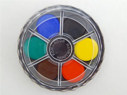 Barvy 171501 vodové kulaté, 22,5mm, 6 odstínů