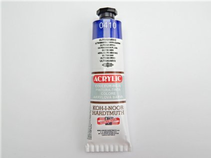 Akrylová barva 162717 / 0410 ultramarín 40ml