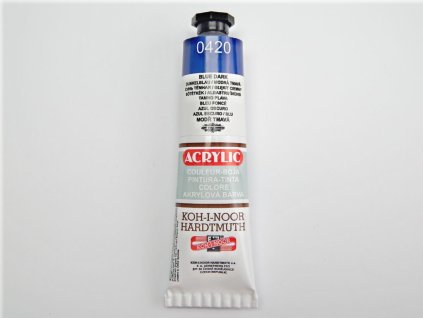 Akrylová barva 162718 / 0420 tmavě modrá 40ml