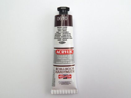 Akrylová barva 162722 / 0610 hnědá 40ml