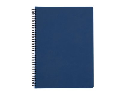 Twin wire blok A5 PP Classic modrá