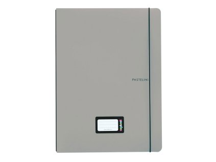 Sešit PP Oxybook A4 40 listů PASTELINI šedá