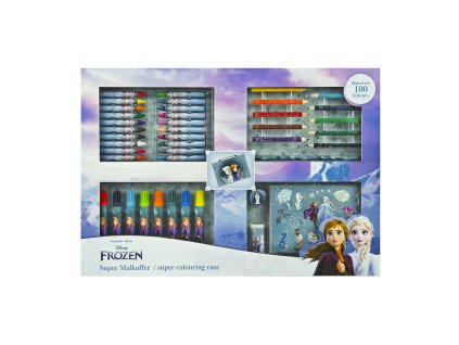 Výtvarný kufřík 100ks Frozen