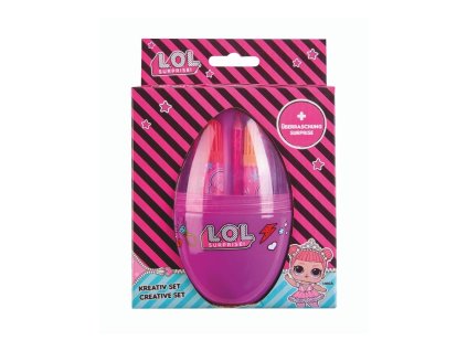Vejce s výtvarnými potřebami M LOL Surprise
