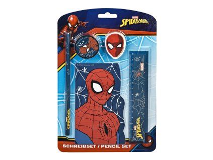 Set psacích potřeb 5ks Spider-Man
