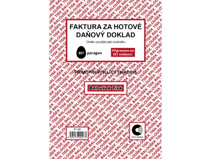 Faktura za hotové-daňový dok.A5 - EET