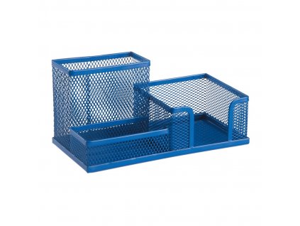 6437c8017e722fbaa1281ffa przybornik na biurko leviatan siatka 205x103x98mm granatowy