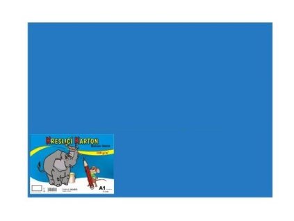 42298 kreslici karton barevny a1 10 180g modry svetle