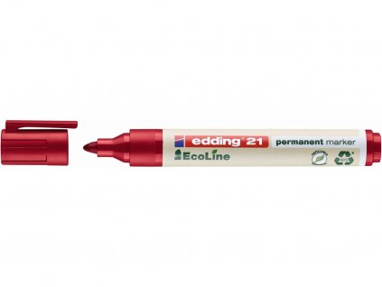 6296 4 edding 21 permanentni popisovac ecoline barva 4ks sada