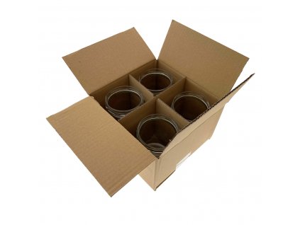 Kartonová krabice kraft TnG 185/185/125mm 30ks