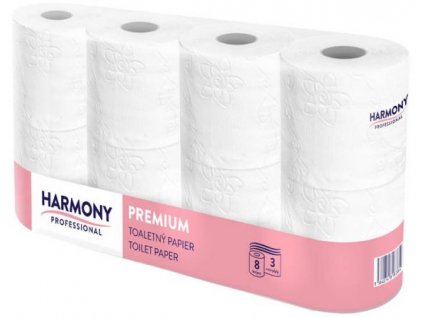 Toaletní papír Harmony profesional 3vr. 8ks