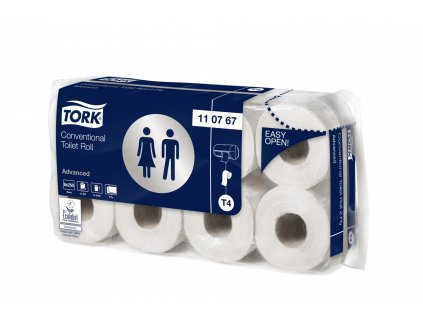 TORK 110767 – toaletní papír konvenční role T4, 2vr., 30 m