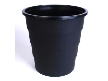 Odpadkový koš, černá, 15 l, VICTORIA