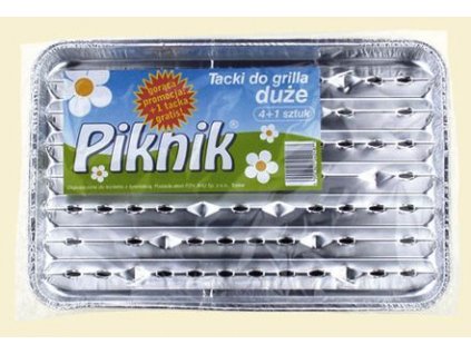 Hliníkový tácek na gril PIKNIK 5ks