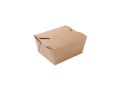 Papírový box na oběd BioNatic 120/100/60mm 450ks