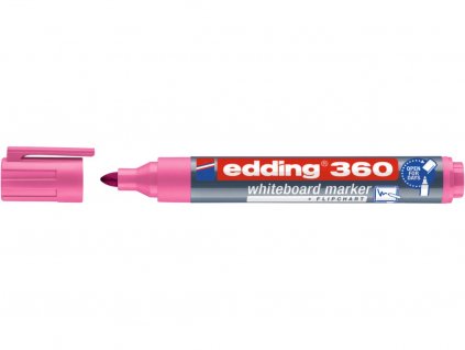 6371 edding 360 popisovac na bile tabule barva ruzovy