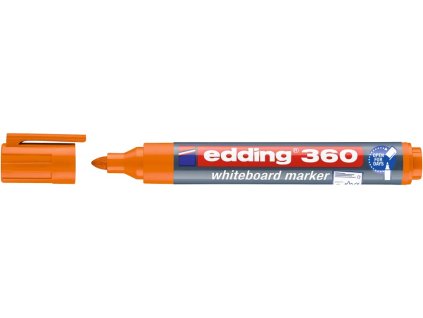 6371 6 edding 360 popisovac na bile tabule barva oranzovy