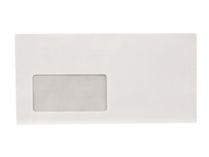 Obálka, LA4 "DL", samolepicí, 110 x 220 mm, s okénkem vlevo, VICTORIA 100ks