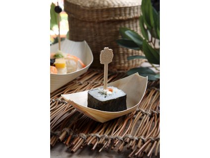 26631 fingerfood bowls wood pure 8 5 cm x 5 5 cm boat 84413 b 1