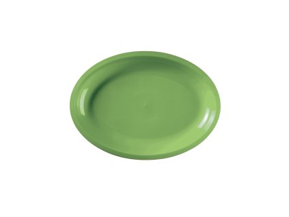 Talíř oválný PP zelený Ø315mm 25ks