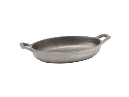 30165 fingerfood litinovy talir 215 150 40mm 260ml 6ks