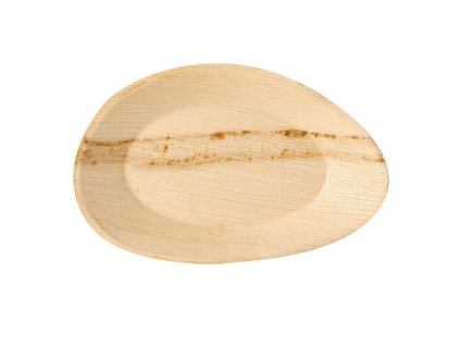 30246 plates palm leaf pure oval 26 cm x 17 cm x 2 5 cm 85511 b 0