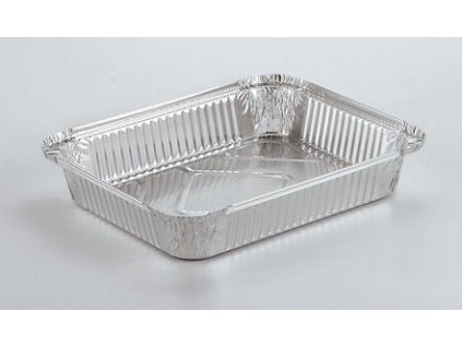 32238 hlinikova miska alu hranata 3080ml 319 259 50mm 50ks