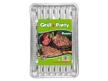 34140 grill party tacki aluminiowe duze