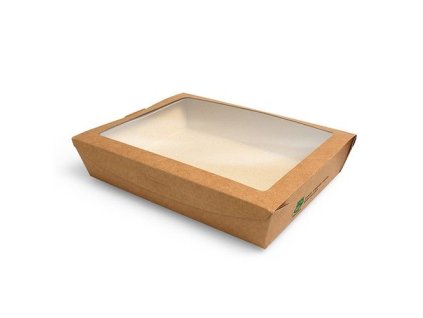 34665 pudelko brazowe salatkowe 1000ml