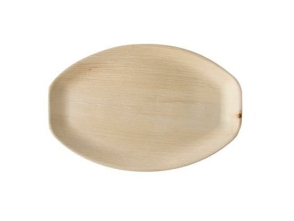 36342 taca z lisci palmowych owalna 37x25x3cm