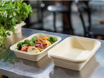 45351 hf5102 pure fibre 0177 stack of square salad bowls in use2 x1400