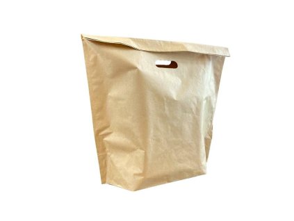 45921 papirova taska uzaviratelna kraft 480 180 460mm 1ks