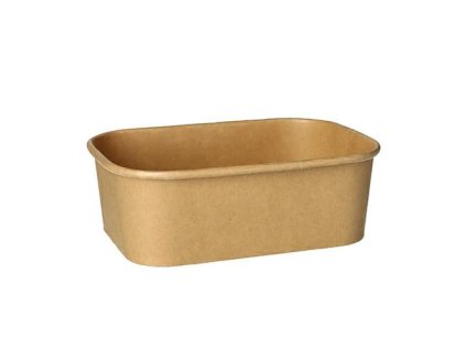 46185 miska prostokatna kraft 750ml h 57mm 1