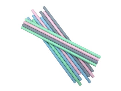 Papírové slámky pastel TnG 230mm Ø8mm 150ks