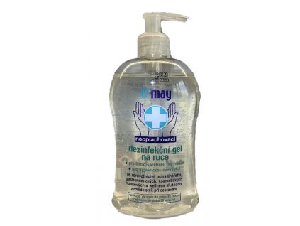 O'MAY neoplachovací dezinfekční gel na ruce 500 ml
