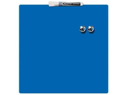 Magnetická tabule "Square Tile", modrá, popisovatelná, 360x360mm, NOBO