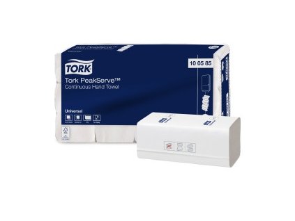 53499 tork peakserve 100585 jednovrstve papirove rucniky h5 12 x 410 ks karton