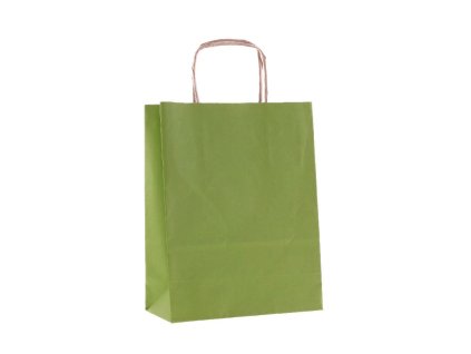 54825 papirova taska 24x32x10cm eko sv zelena