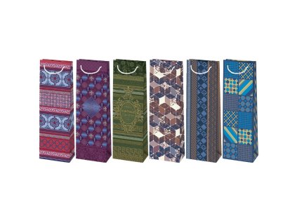 Dárková taška na láhev T13 20, 10,5x33x8,5