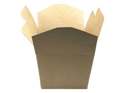 56457 noodle box hranaty kraft pe 950ml 10x10x9 5 cm 50ks