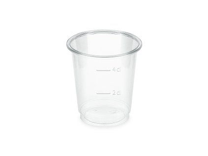 Kelímek PLA BIO čirý Ø48mm 2cl/4cl 40ks
