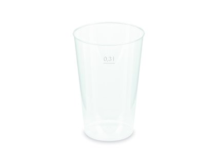 Kelímek vratný PP extra-silný Ø80mm 0,3L 15ks