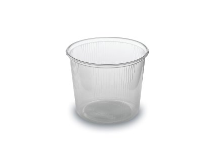 Miska PP kulatá průhledná Ø101mm 400ml 100ks