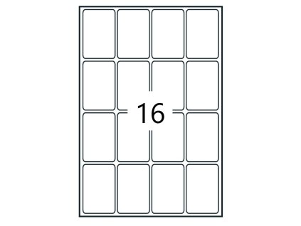 93119 print etikety 22x33mm 15 listu a6