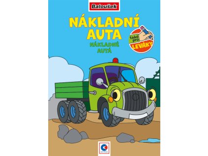 Omalovánka A5 - Nákladní auta