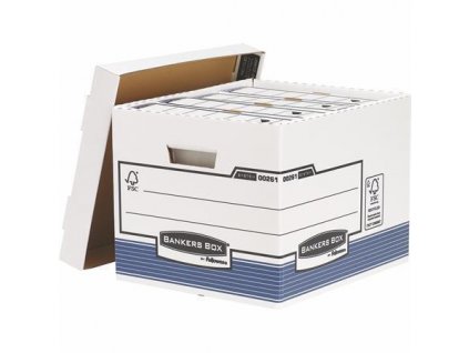 Archivační kontejner "BANKERS BOX® SYSTEM", modrá, FELLOWES