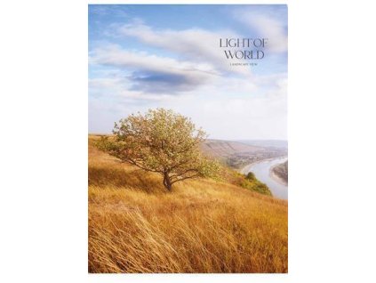 Sešit "Light o World", linkovaný, mix, A4, 48 listů, SHKOLYARYK A4-048-5088L