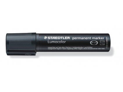 Permanentní popisovač "Lumocolor 388", černá, 2-12 mm, klínový hrot, STAEDTLER