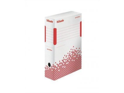 Rychle-složitelná archivační krabice "Speedbox", bílá, 100 mm, ESSELTE
