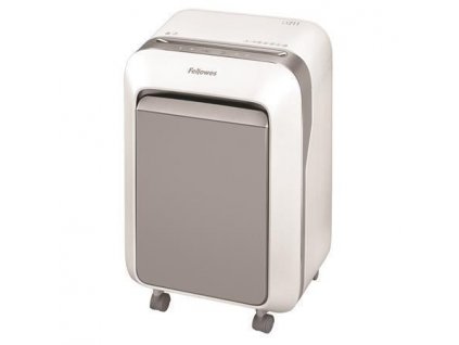 Skartovací stroj "Microshred LX211", bílá, křížový mikrořez, 14 listů, FELLOWES
